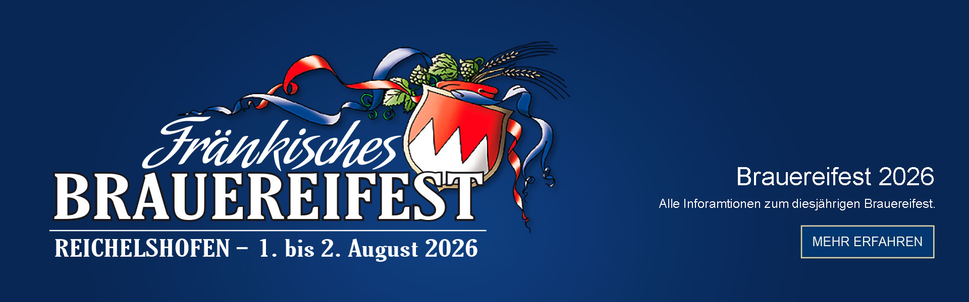 Brauereifest 2026 in Reichelshofen Landwehr Bräu
