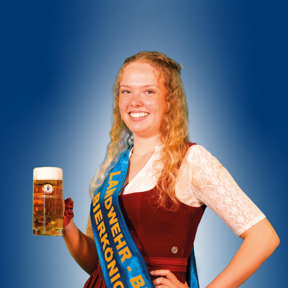 Landwehr Bräu Bierkönigin