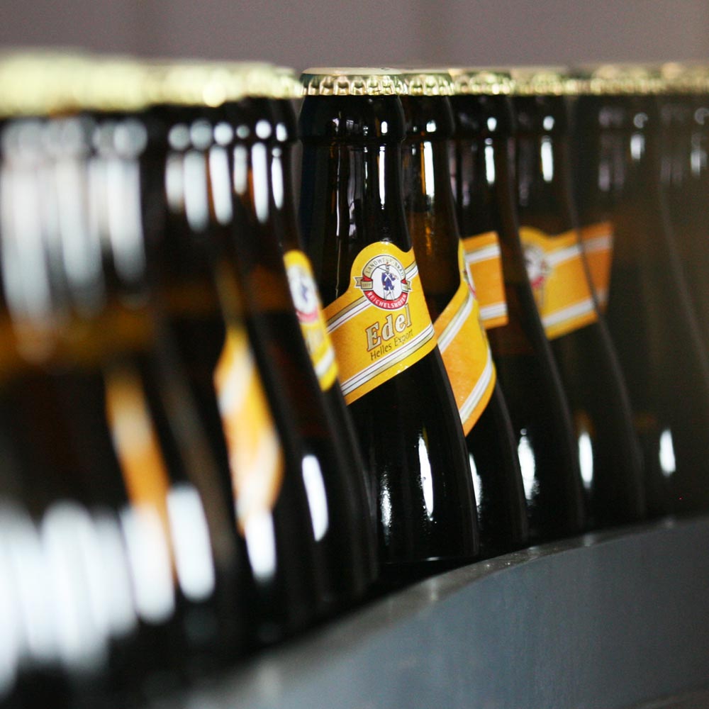 tradition Bier Bierührung Landwehr Bräu