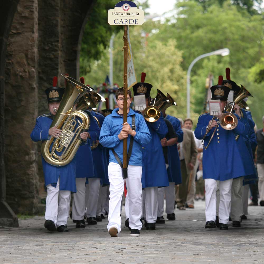 Landewehr Bräu Brauerei Garde