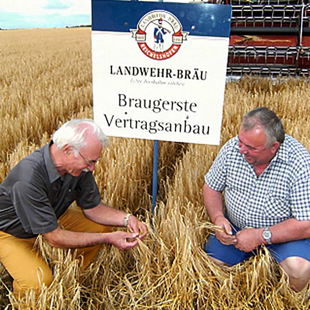 Biere regional fränkisch Landwehr Bräu