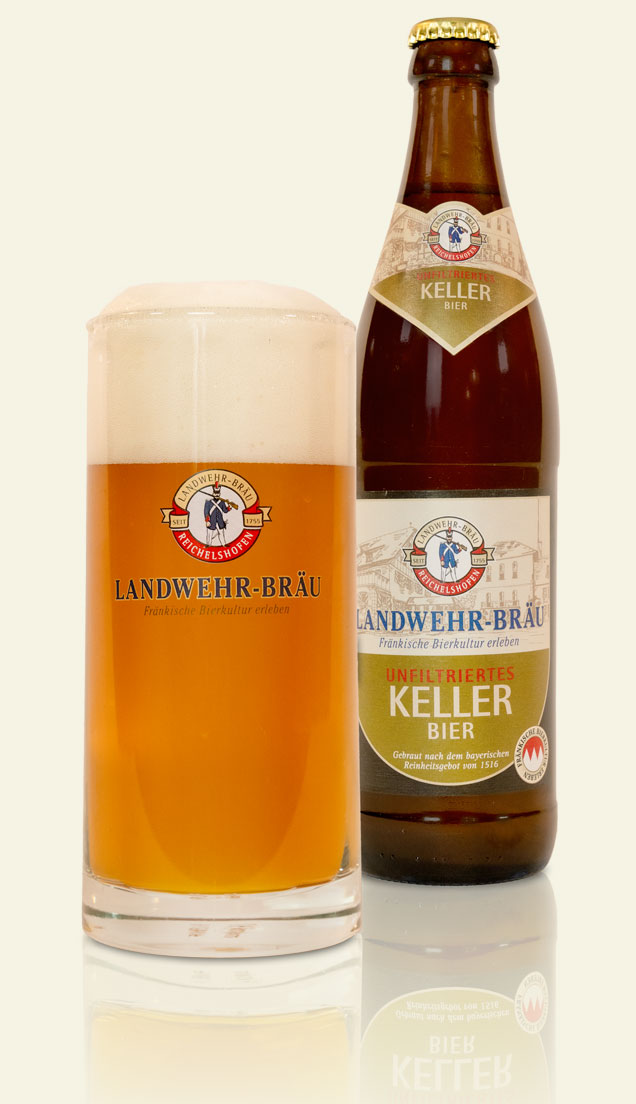 Kellerbier Landwehr Bräu Rothenburg