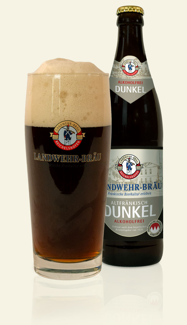 Altfränkisch Dunkel alkoholfrei Bier Landwehr Bräu Rothenburg