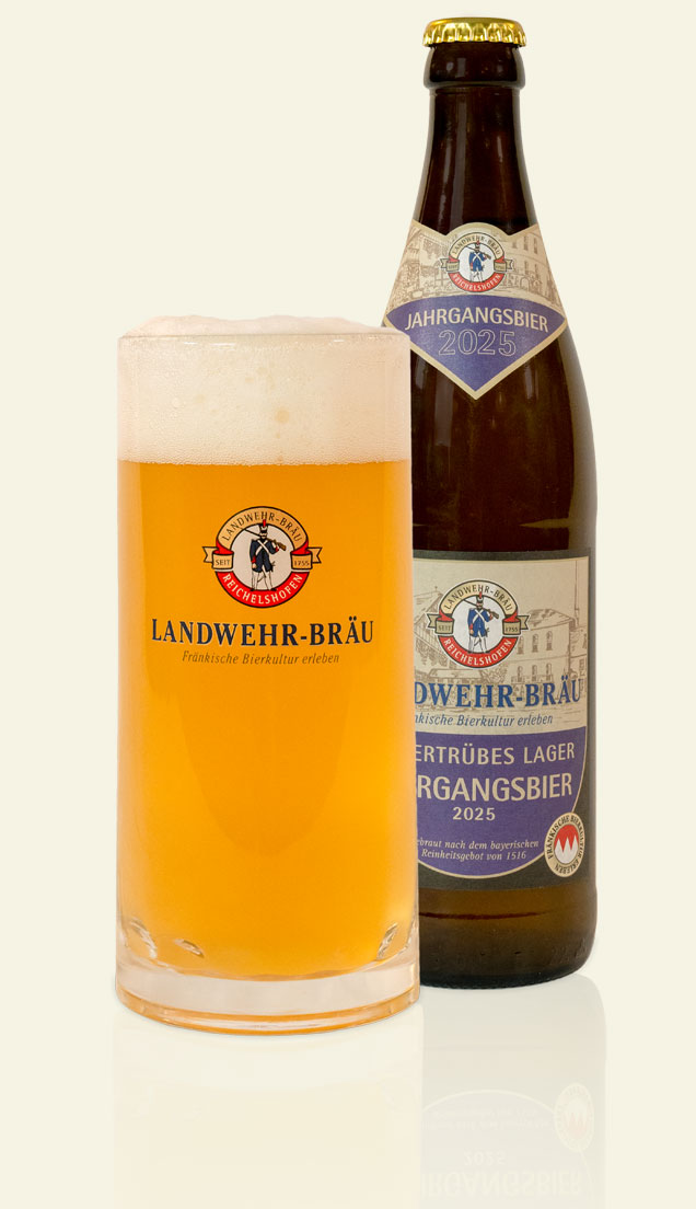 Jahrangsbier Landwehr Bräu Rothenburg 2025