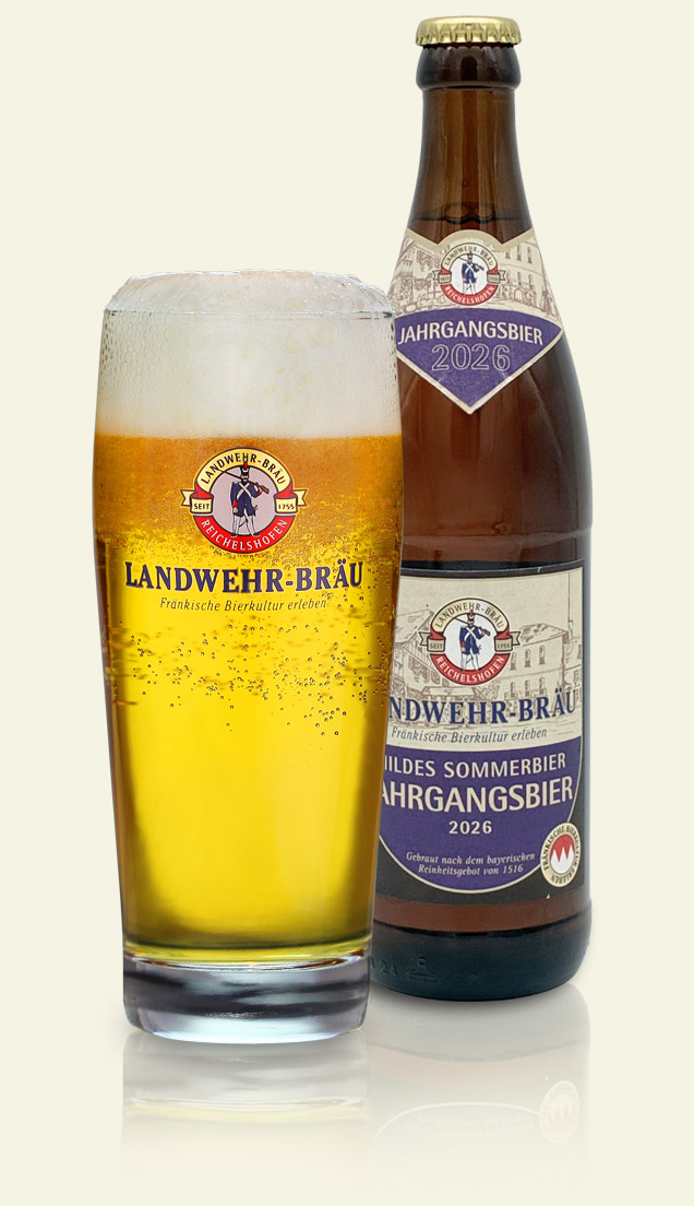 Jahrangsbier Landwehr Bräu Rothenburg 2026