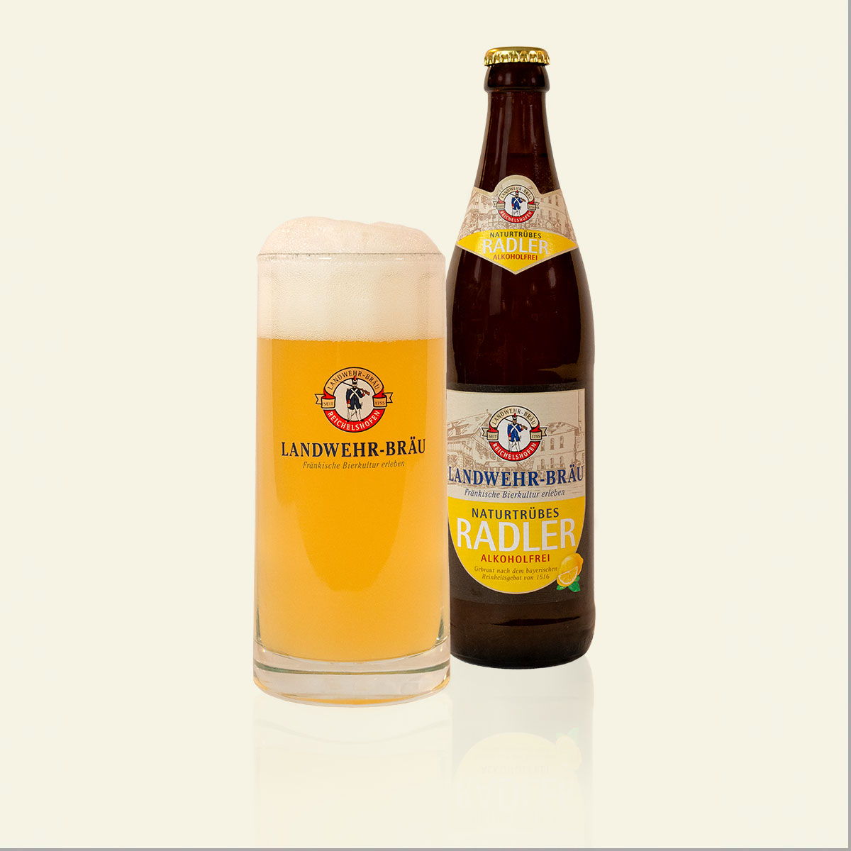Landwehr-Bier Radler alkoholfrei