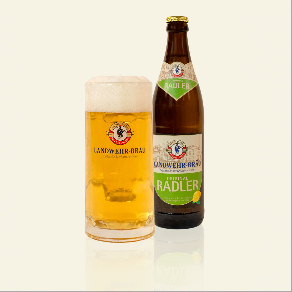 Landwehr-Bier Radler alkohol