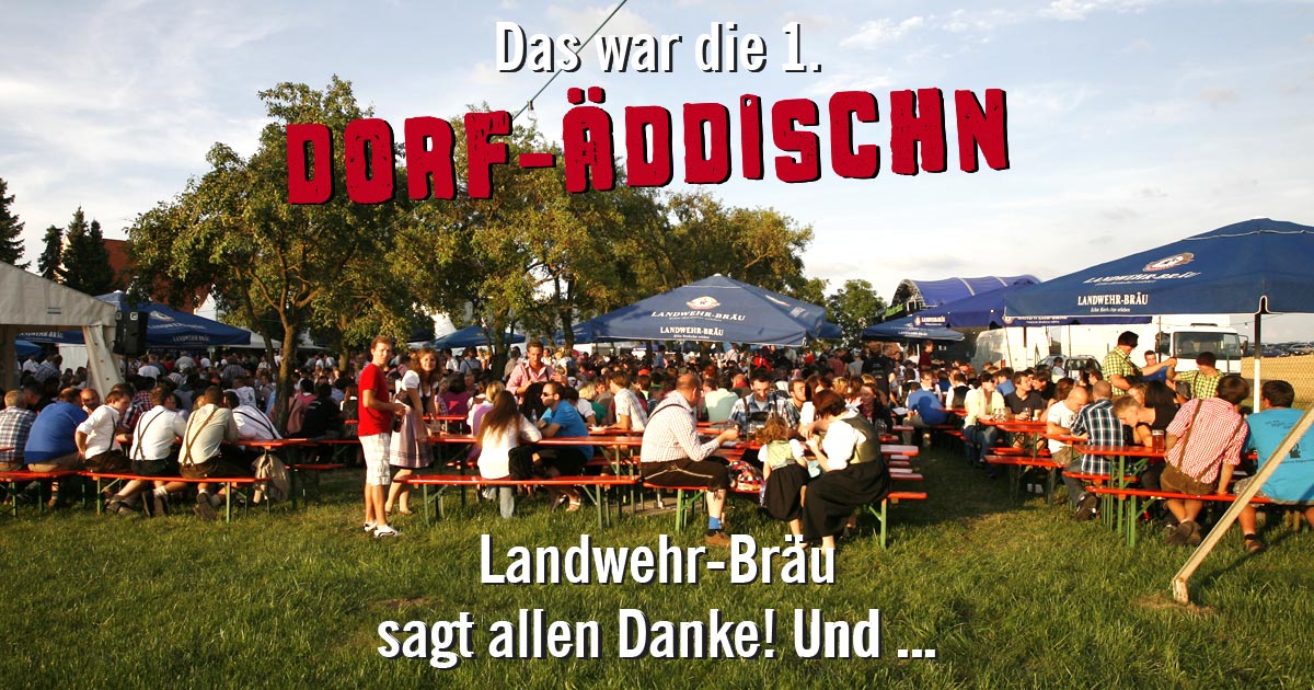 privates Brauereifest mit Landwehr-Bräu