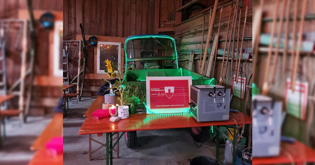 privates Brauereifest mit Landwehr-Bräu