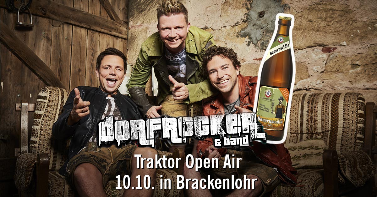 Traktor-Open-Air-Dorfrocker