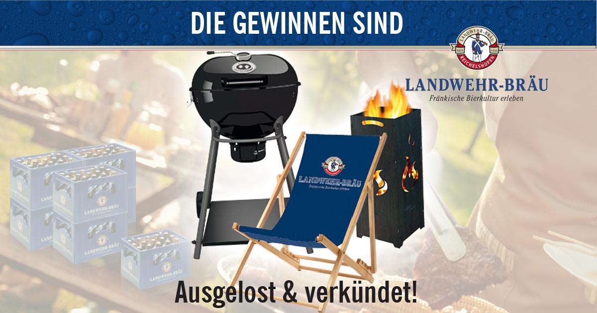 Landwehr Bräu Gewinner Treue Aktion