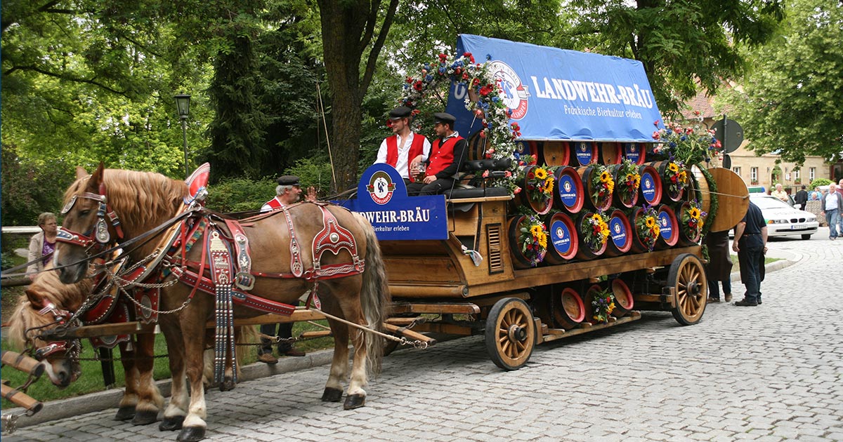 Landwehr Bräu auf der Mooswiese Feuchtwangen
