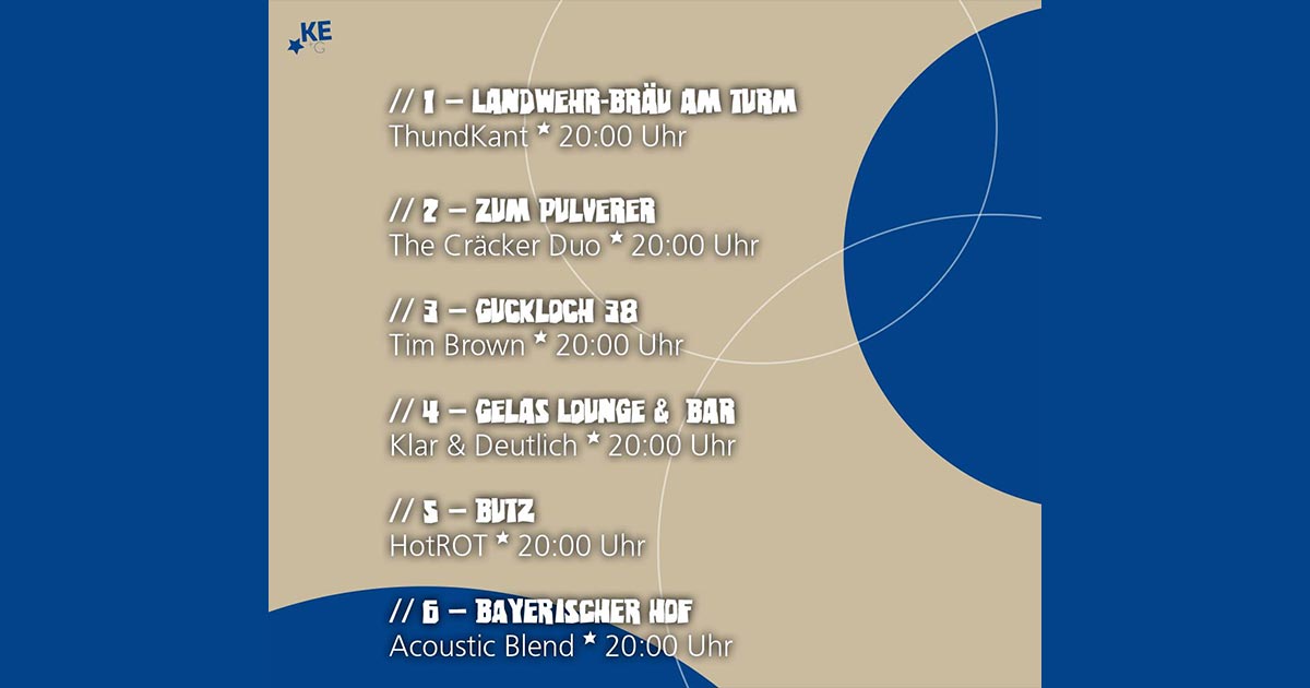 Landwehr Bräu Kneipenfestival Rothenburg ob der Tauber