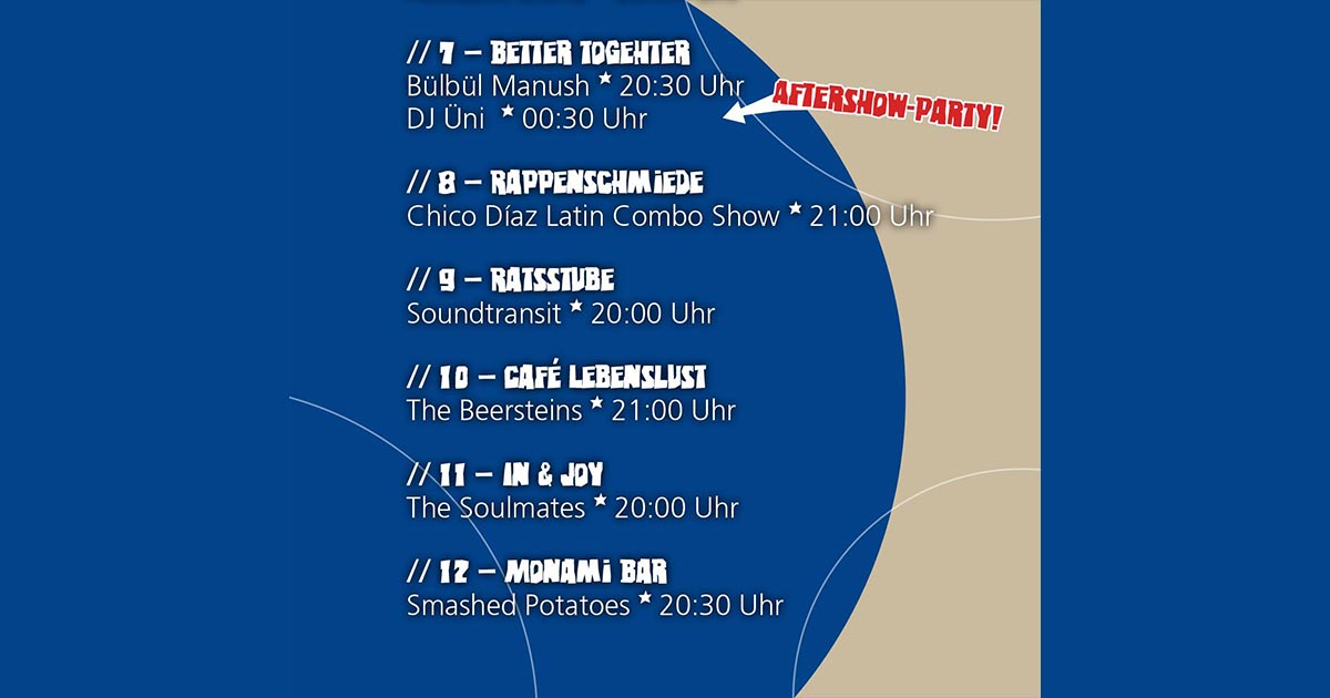 Landwehr Bräu Kneipenfestival Rothenburg ob der Tauber