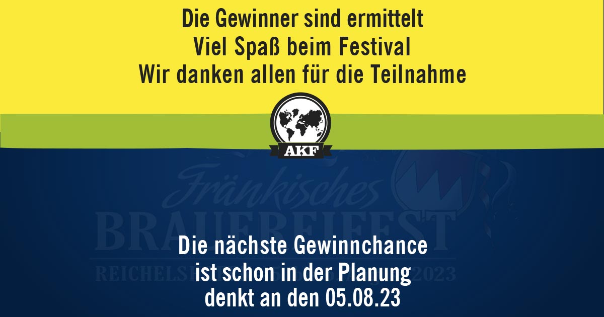 Landwehr Bräu Afrika-Karibik-Fest Gewinner und neue Chance