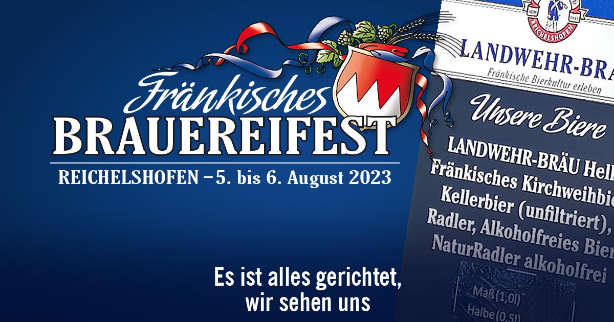 Brauereifest 2023 startet