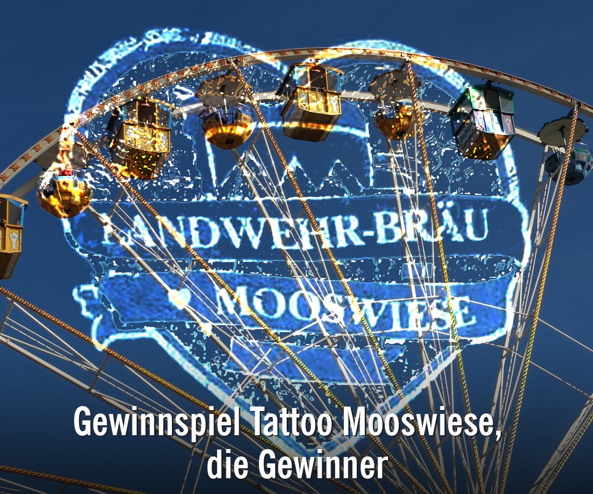 Landwehr Bräu Mooswiese Gewinnspiel Gewinner