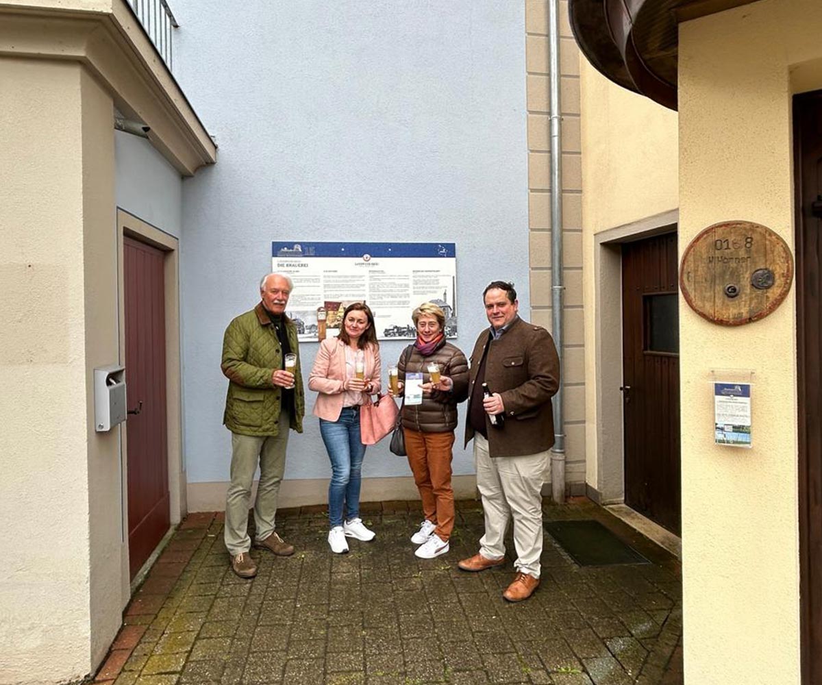 Eröffnung des ersten fränkischen Bierlehrpfades