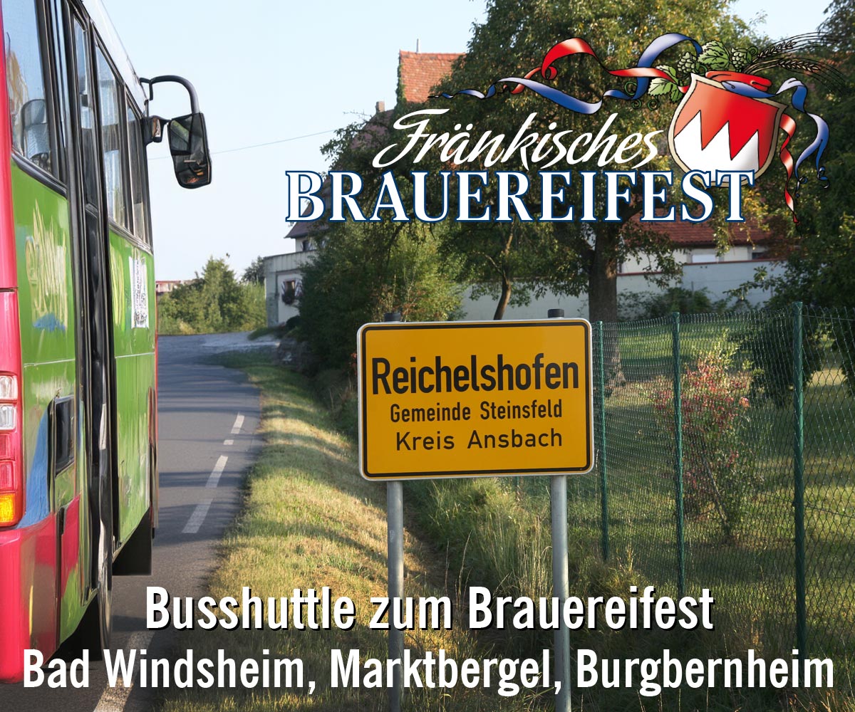 Brauereifest Bus shuttle