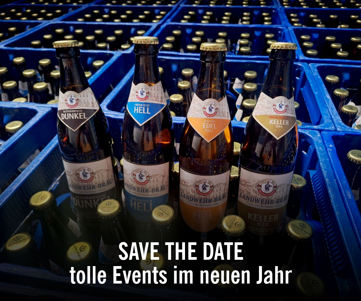 Frohes Neujahr und tolle Events erwarten Euch im neuen Jahr!