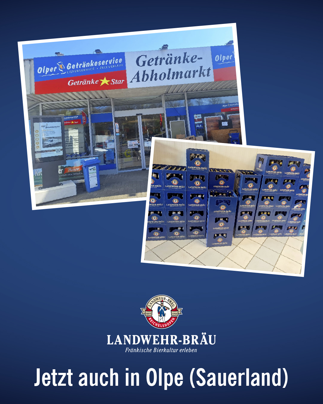 Landwehr Bräu jetzt auch im Sauerland, in Olpe