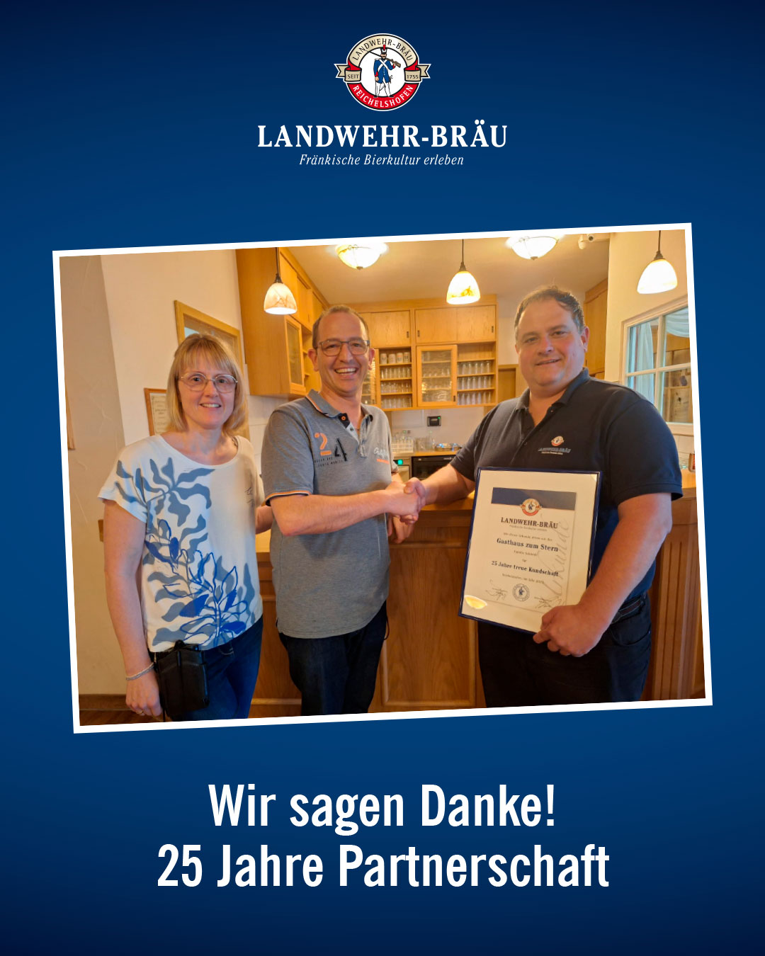 Treue Partnerschaft zum Stern