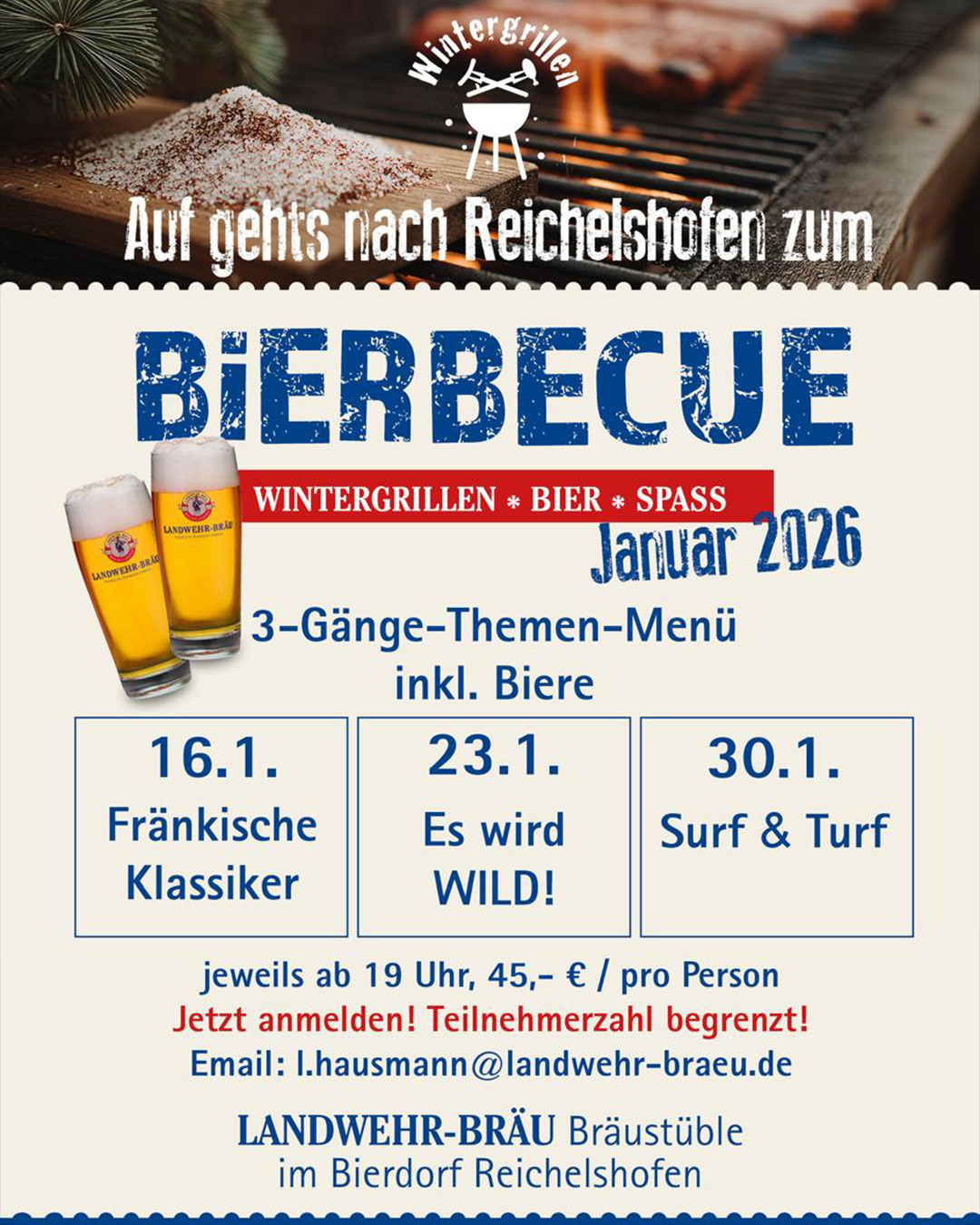 Bierbecue bei Landwehr Bräu