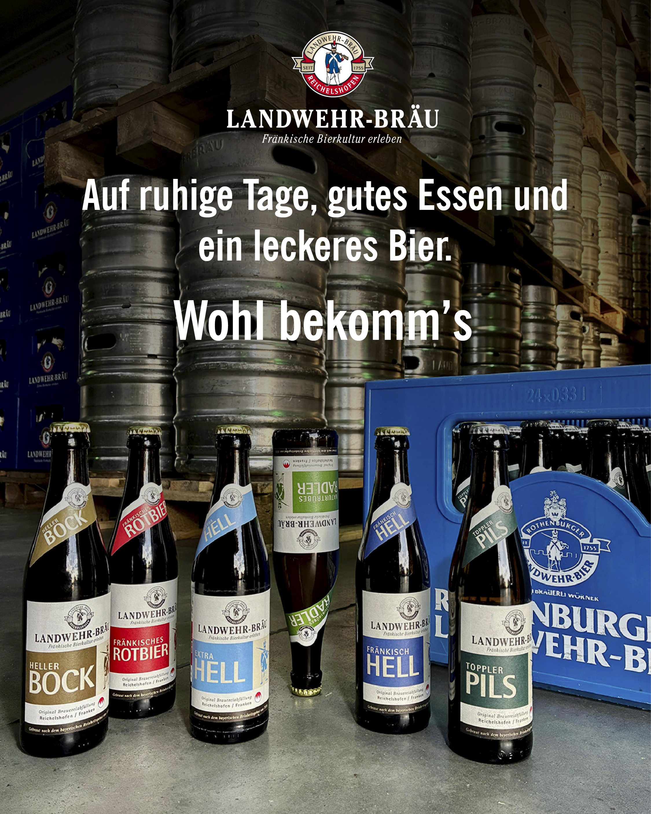Schöne, besinnliche Weihnachten mit Landwehr Bräu