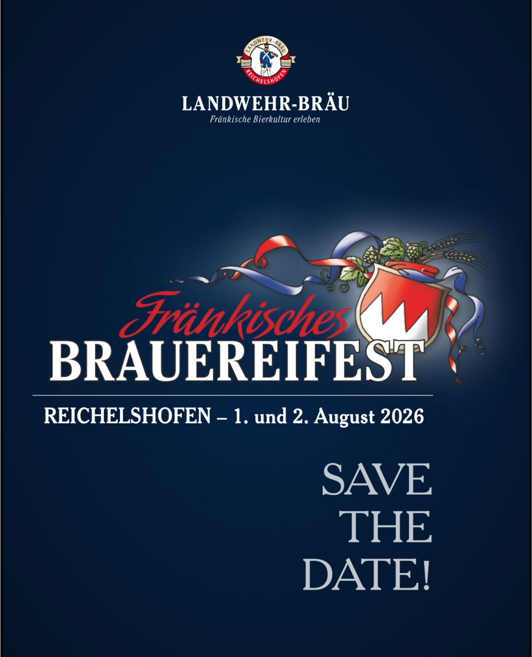 Brauereifest bei Landwehr Bräu. Merkt euch schon mal den Termin am 1 und 2. August vor!